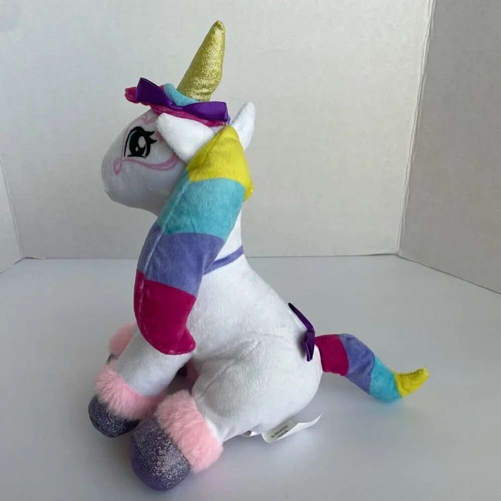 Nickelodeon Jojo Siwa Unicorn Plush Stuffed Animal Toy